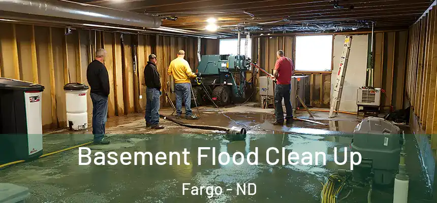  Basement Flood Clean Up Fargo - ND