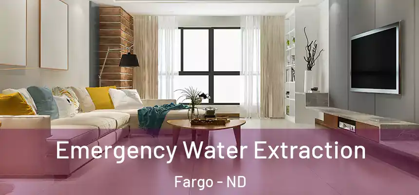  Emergency Water Extraction Fargo - ND
