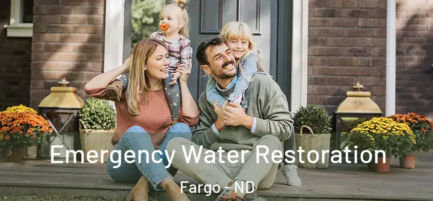  Emergency Water Restoration Fargo - ND