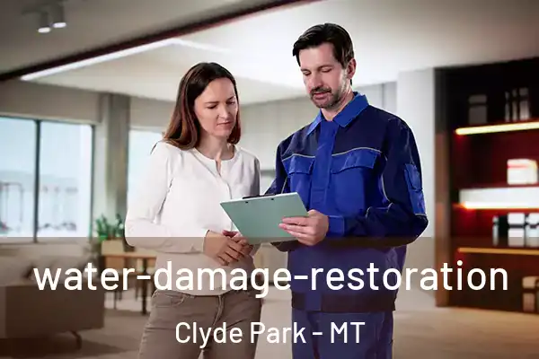water-damage-restoration Clyde Park - MT