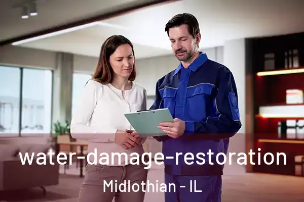  water-damage-restoration Midlothian - IL