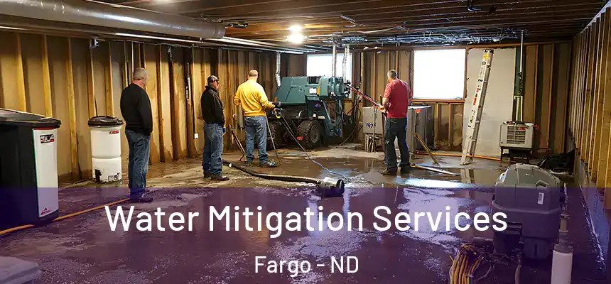  Water Mitigation Services Fargo - ND